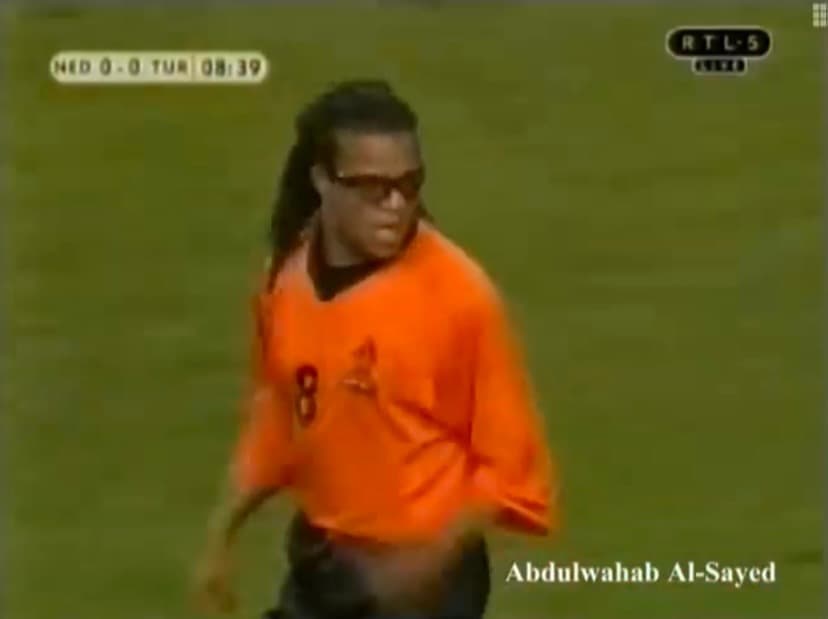 オランダ代表 00/01 ホーム ユニフォーム #8 デイビッド 長袖