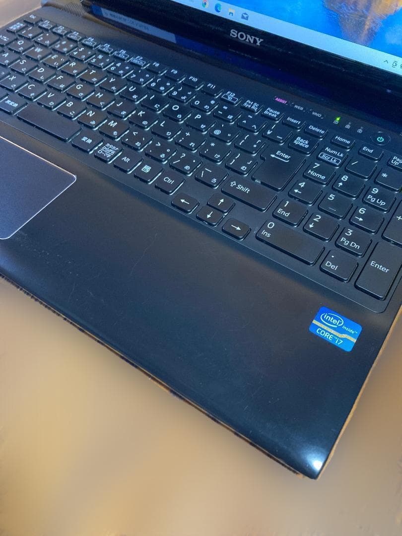 最高峰クラスCore i7 搭載 ノート SONY ソニー VAIO バイオ