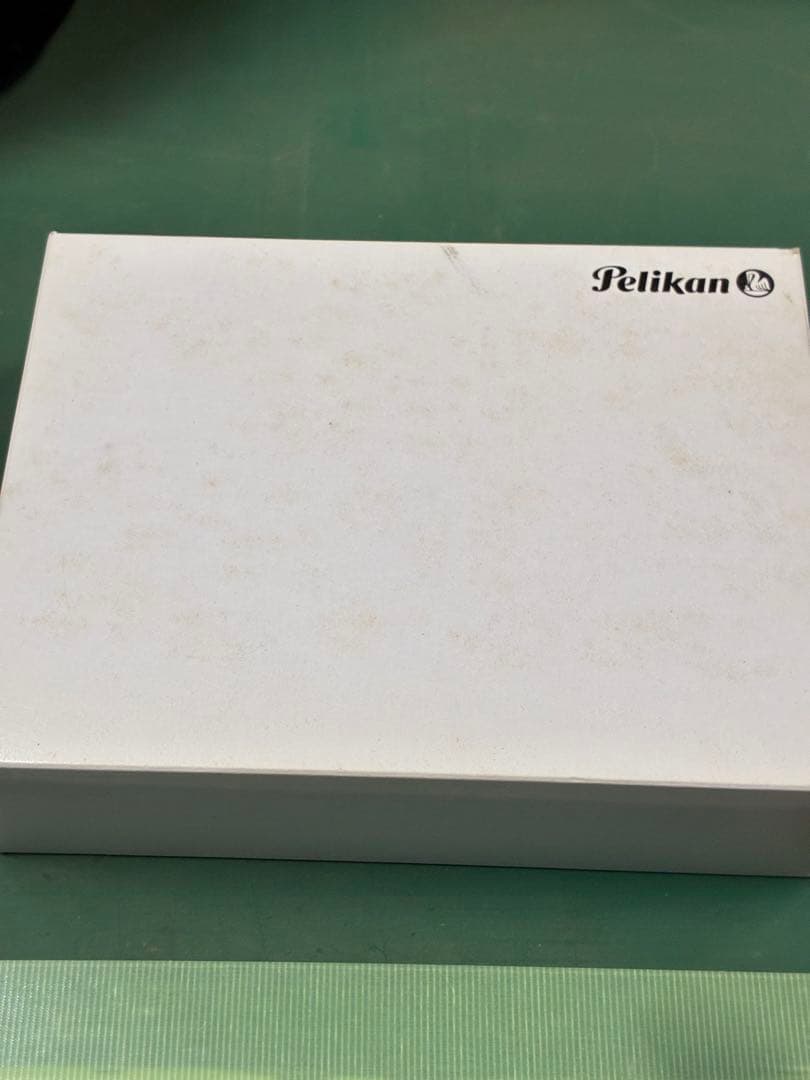 Pelikan 万年筆 m400 緑縞 F