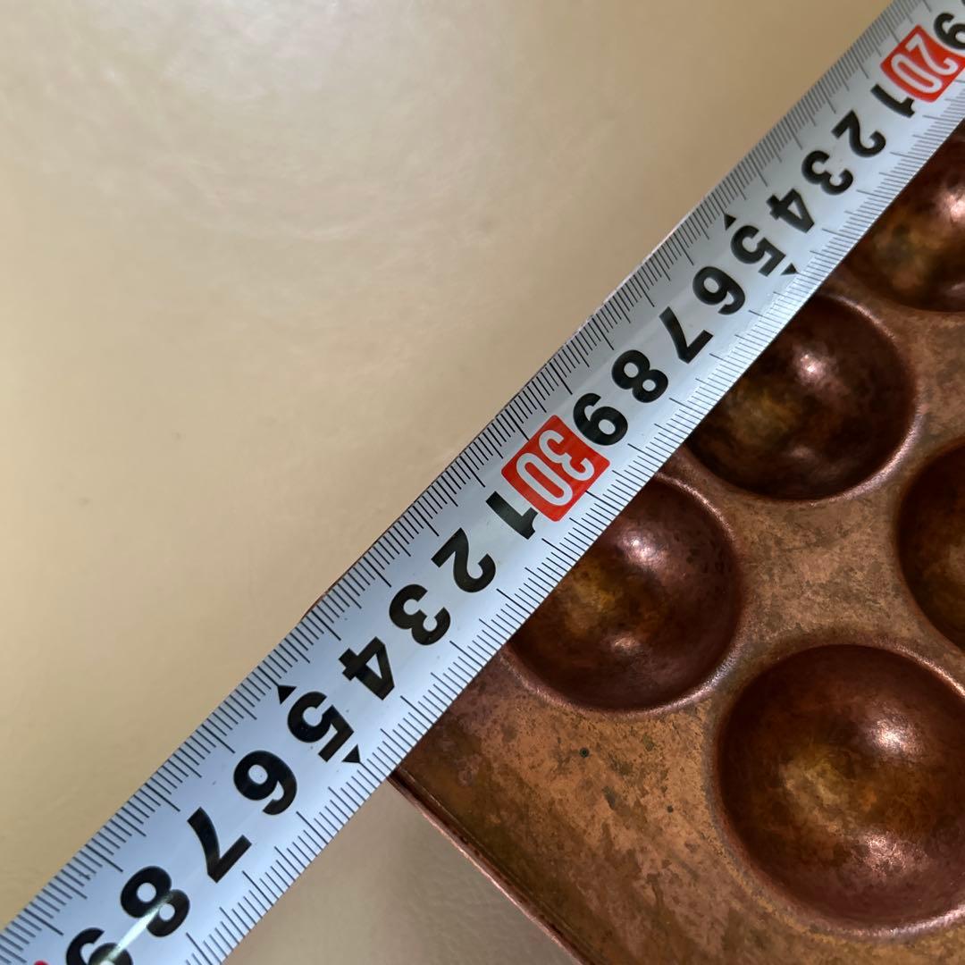 銅製 明石焼き　4枚