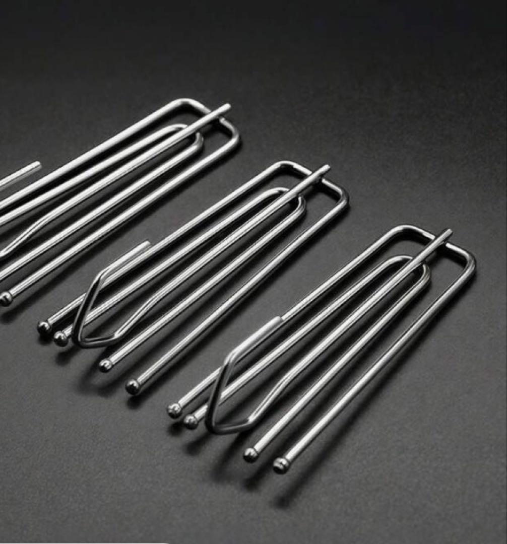 フランス製　スカラップスタイルカーテン　付属品付き