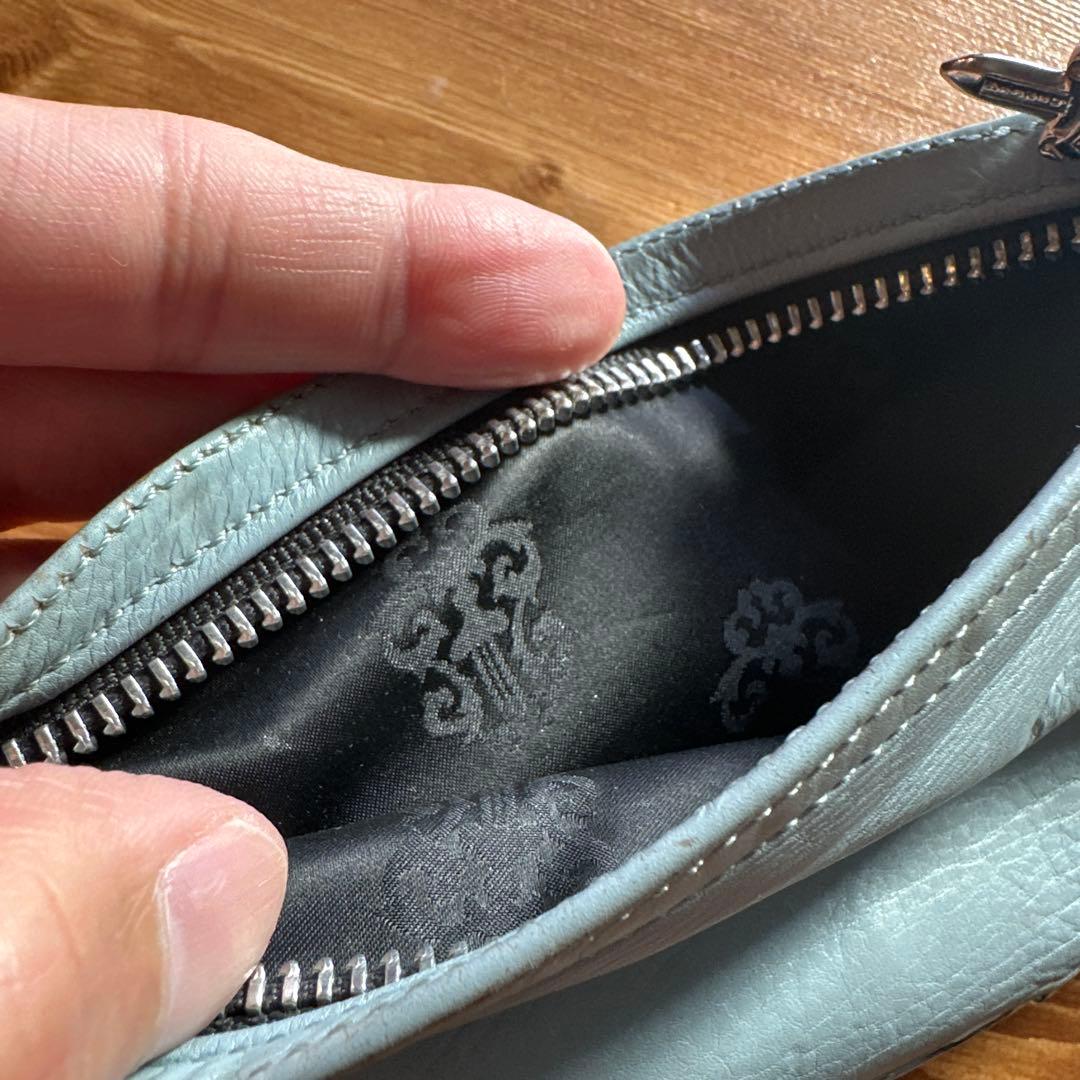 クロムハーツ　チェンジパース　水色