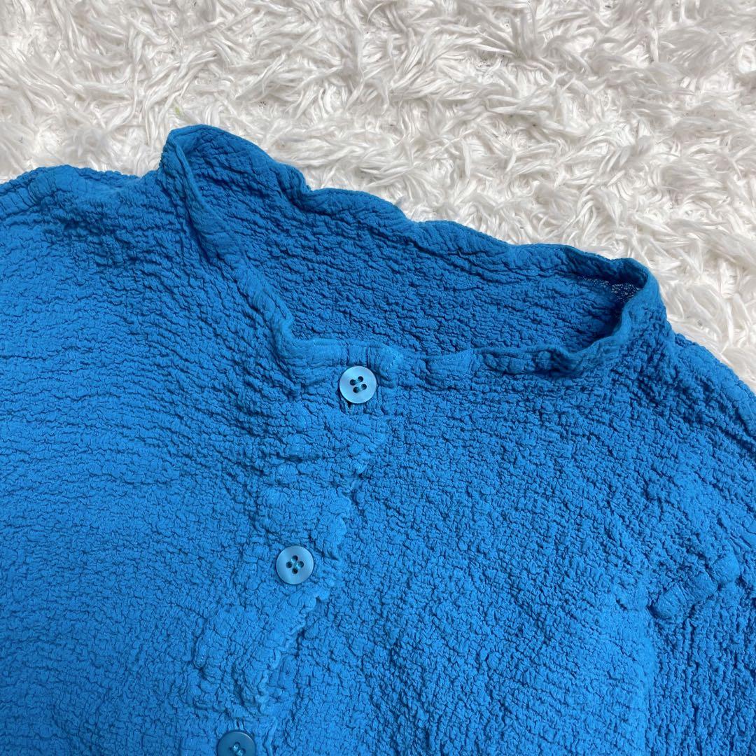 美品✨ me by ISSEY MIYAKE カーディガン 洗える シワ加工