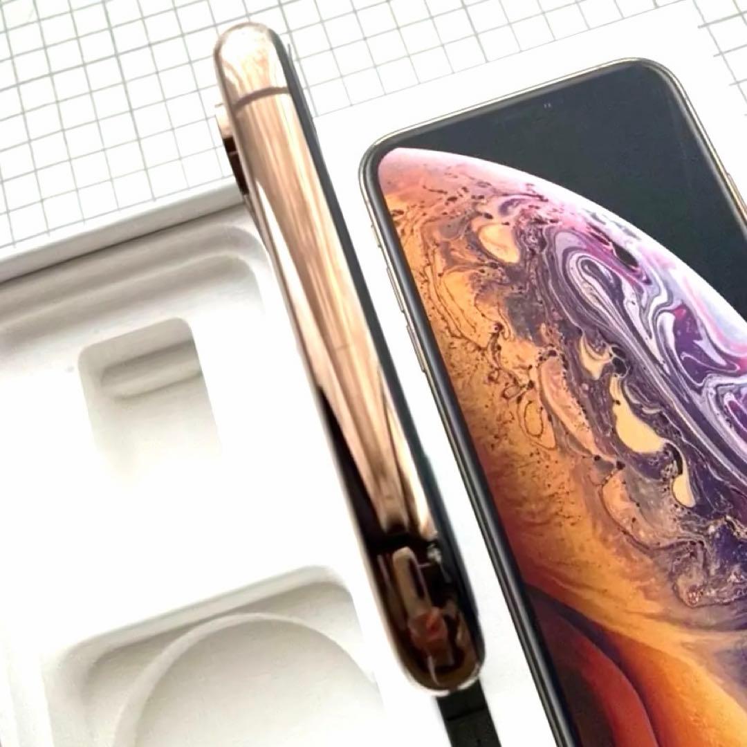 美品✨iPhoneXsゴールド 64GB 本体箱ピン説明書ケース　出品27日迄