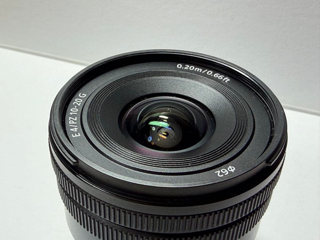 【美品】SONY E PZ 10-20mm F4 G PFフィルタ付