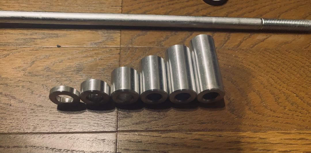 ホンダズーマー　直吊りカスタムセット　ロンホイ　太足化