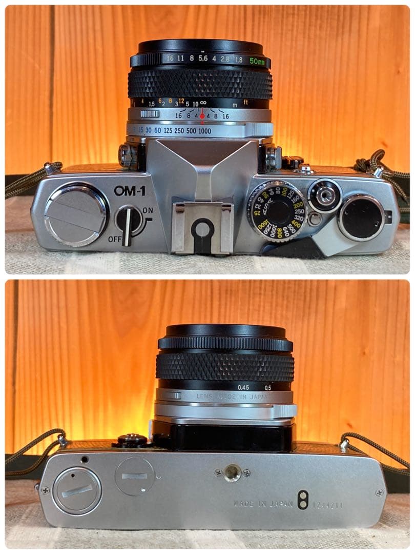 ★完動品＊美品＊初期保証★OM-1 ★グリーンリザード外装★作例必見！