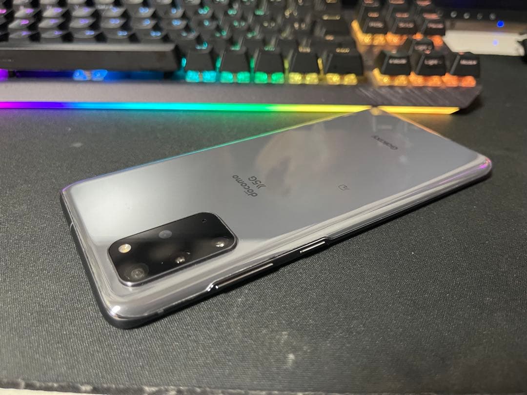 Samsung Galaxy S20+ 5G シルバー 本体