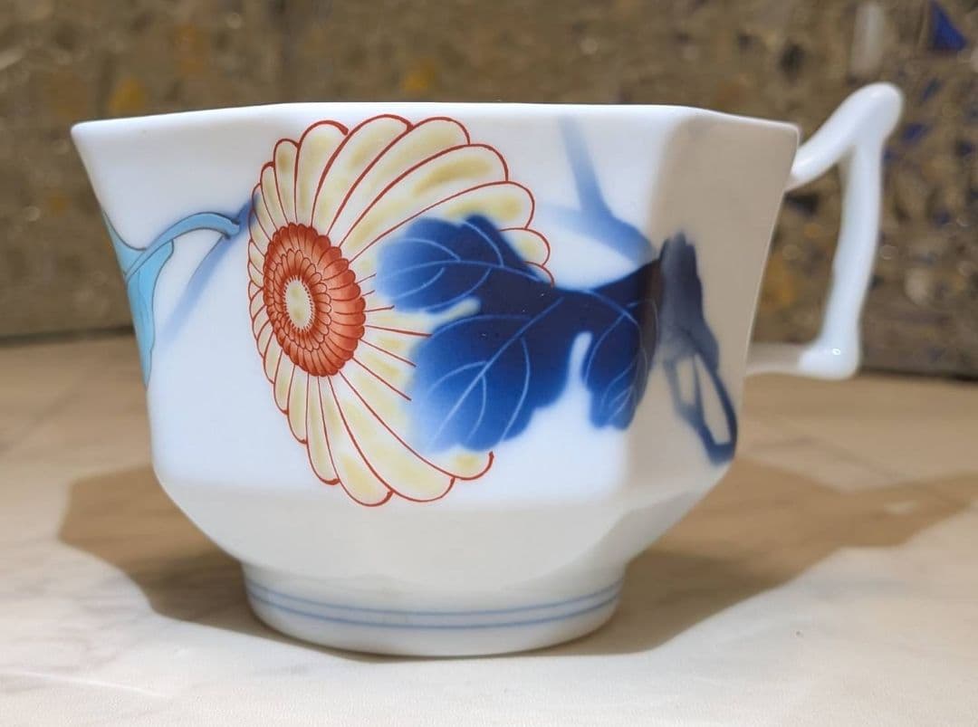 【最終値下げ】皇室御用達　深川製磁　和風花柄食器セット