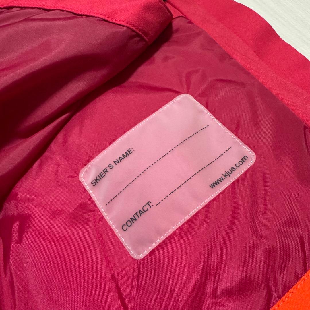 チュース　KJUS キッズ　ウェア　ジャケット　オレンジ　ピンク　152