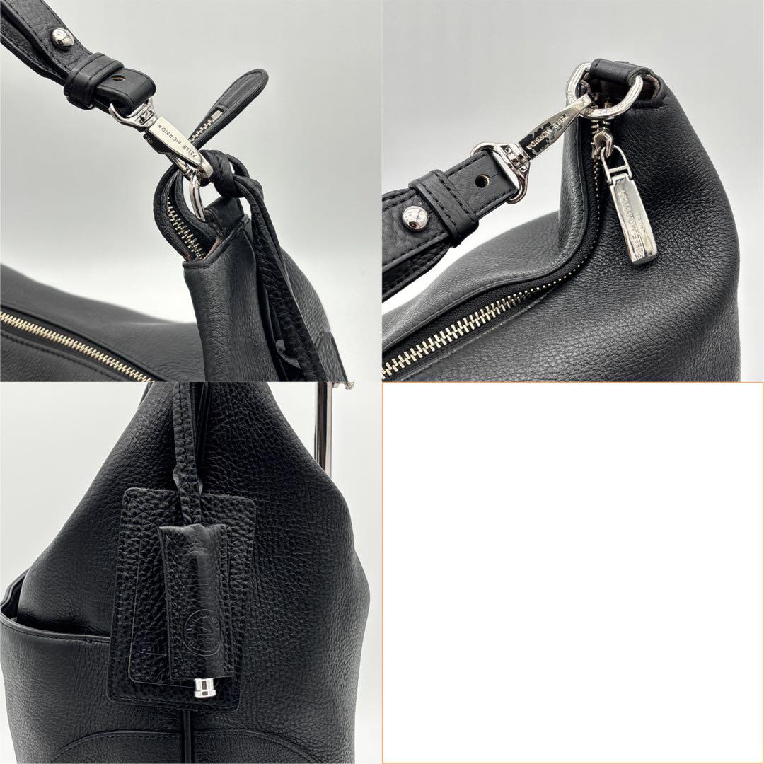 PELLE MORBIDA ワンショルダーバッグ レザー A4収納可 肩掛け