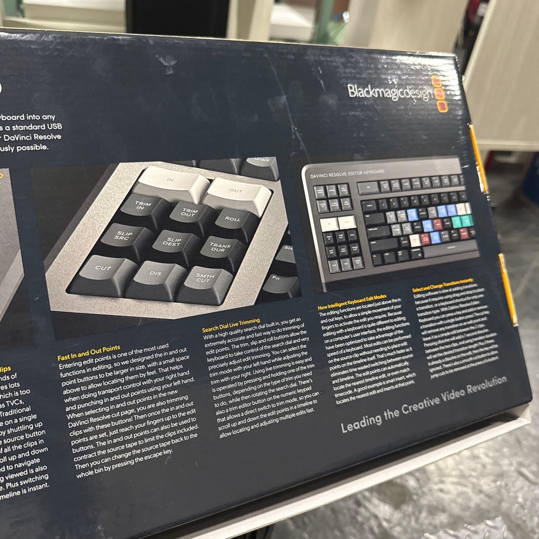 Blackmagic Design 編集用キーボード 本体