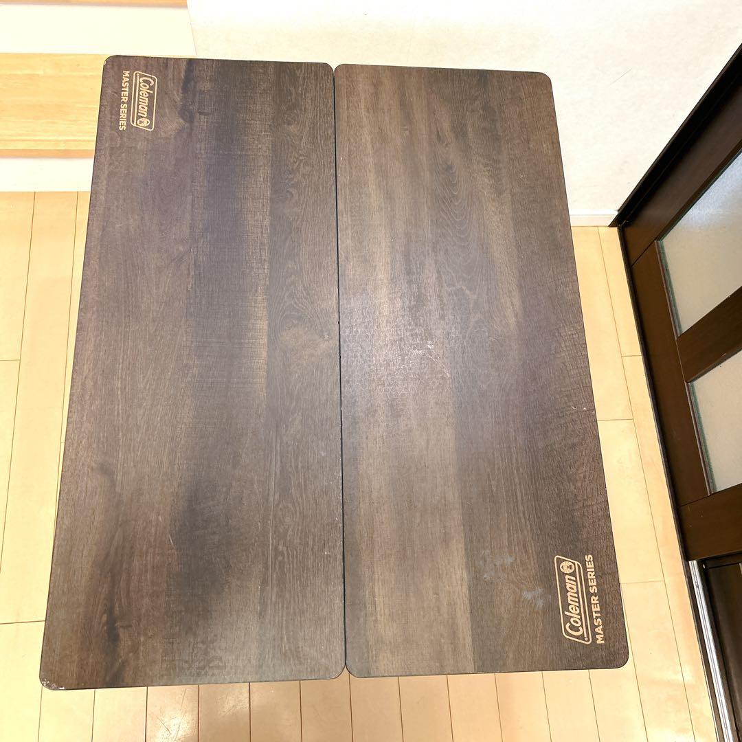 Coleman マスターシリーズ バタフライテーブル90 収納ケース付き