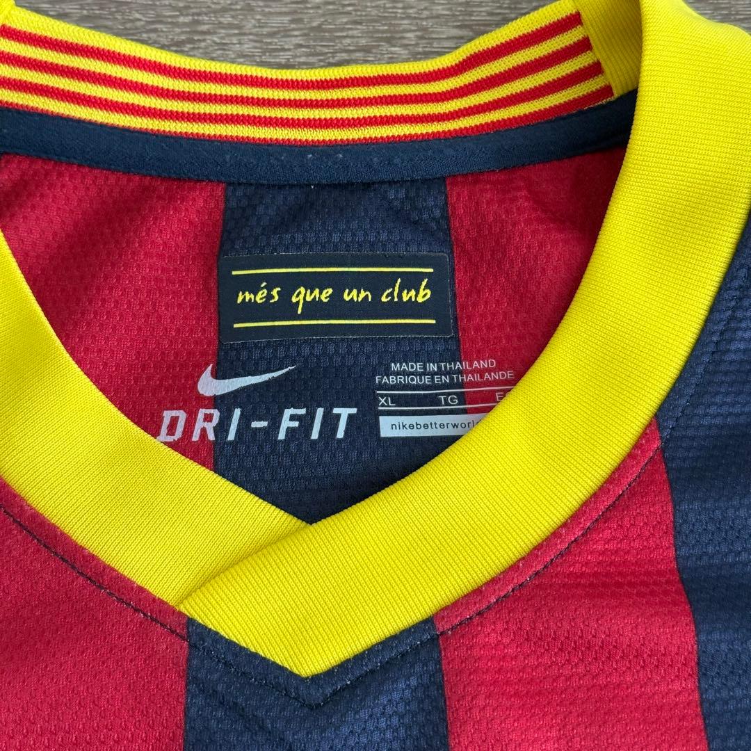 c*y様 美品 Nike FCバルセロナ 13/14 ユニフォーム メッシ Me