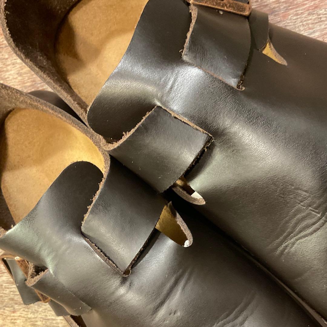 美品！ビルケンシュトック ロンドン LONDON ダークブラウン 25cm