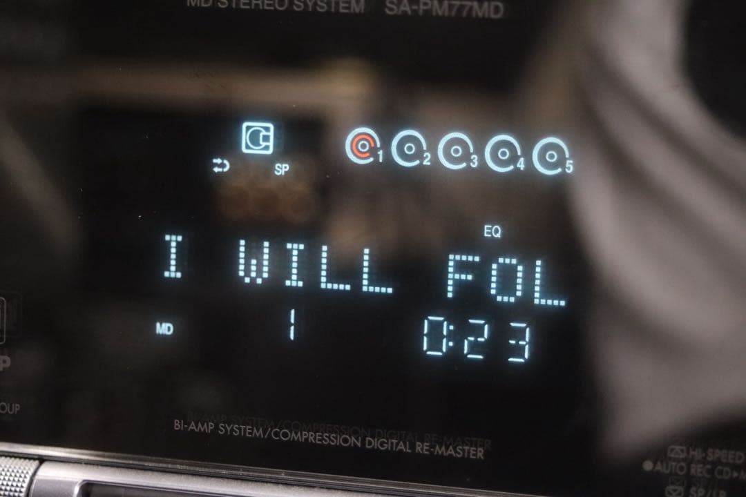 Panasonic パナソニック システムコンポ　SA-PM77MD