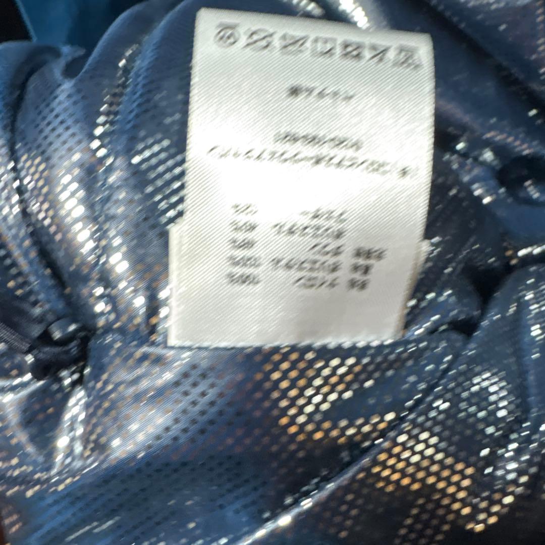 Columbia フード脱着可ダウンジャケット 青