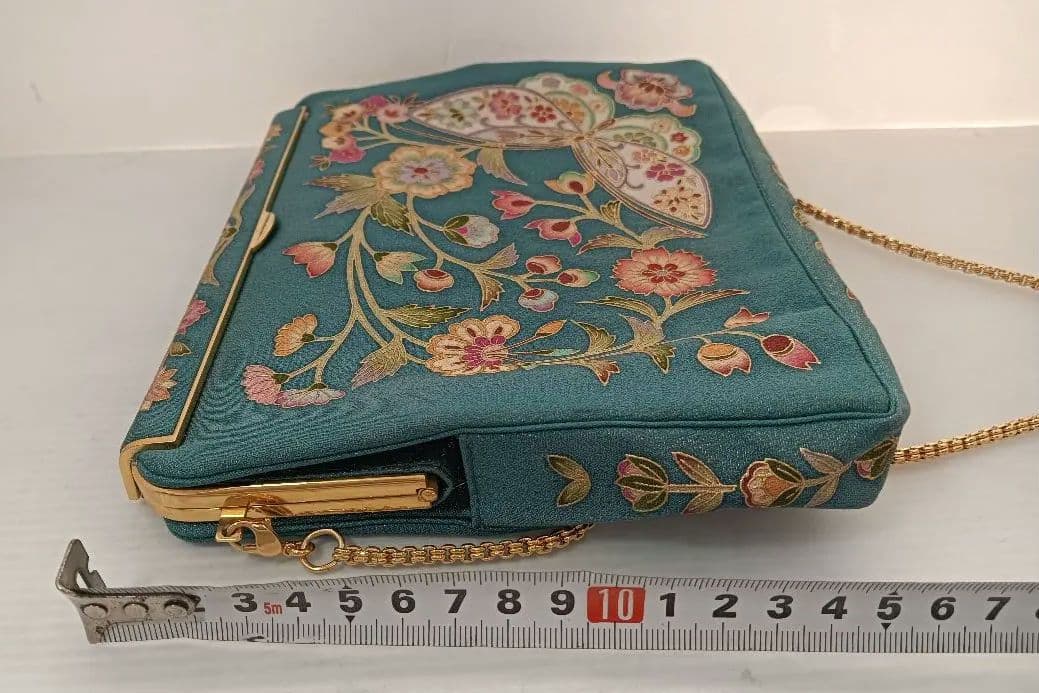 希少　岡重　OKAJIMAの和装バッグ　イタリア製