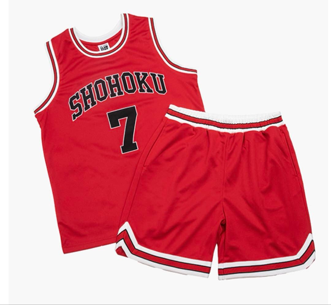 スラムダンク 映画 湘北ユニフォーム上下セット 宮城リョータ 7番