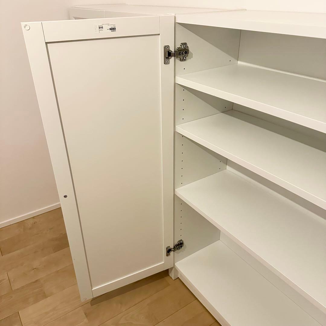 【IKEA完成品B】 本棚 BILLY ビリー / OXBERG オクスベリ