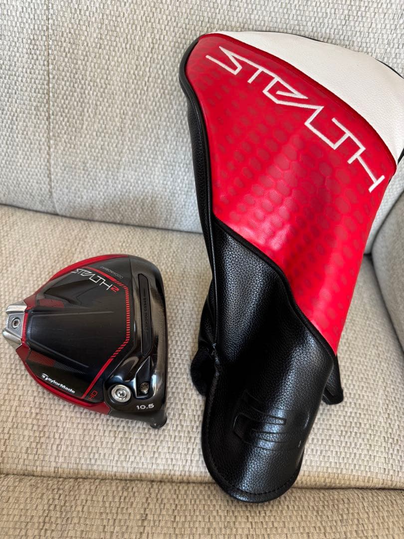 日本仕様 ステルス2HD 10.5度　ドライバー ヘッドのみ　カバー付き