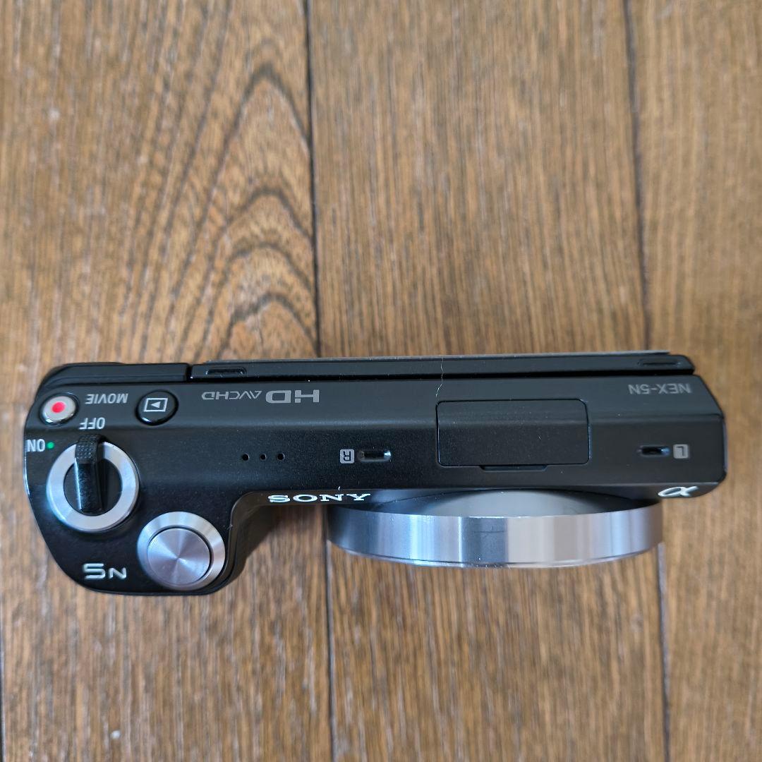 ピンクの猫 SONY NEX-5N ズームレンズ+外付けフラッシュ