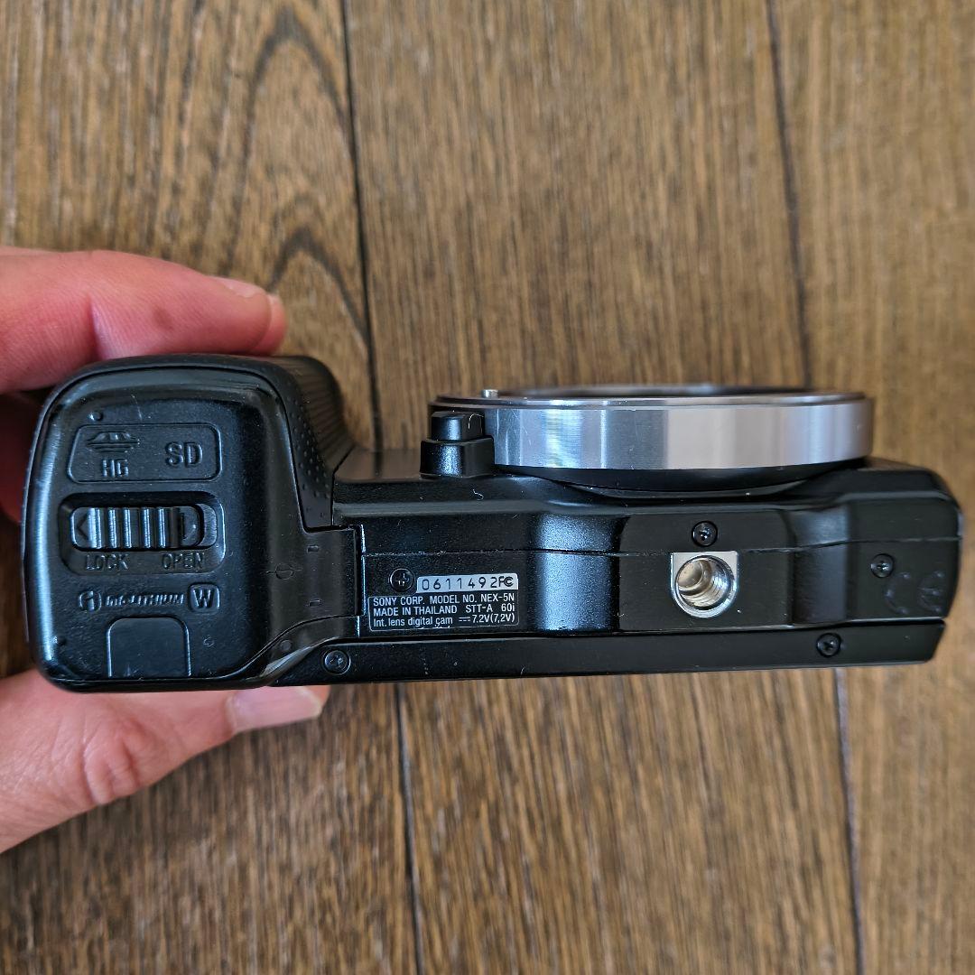 ピンクの猫 SONY NEX-5N ズームレンズ+外付けフラッシュ