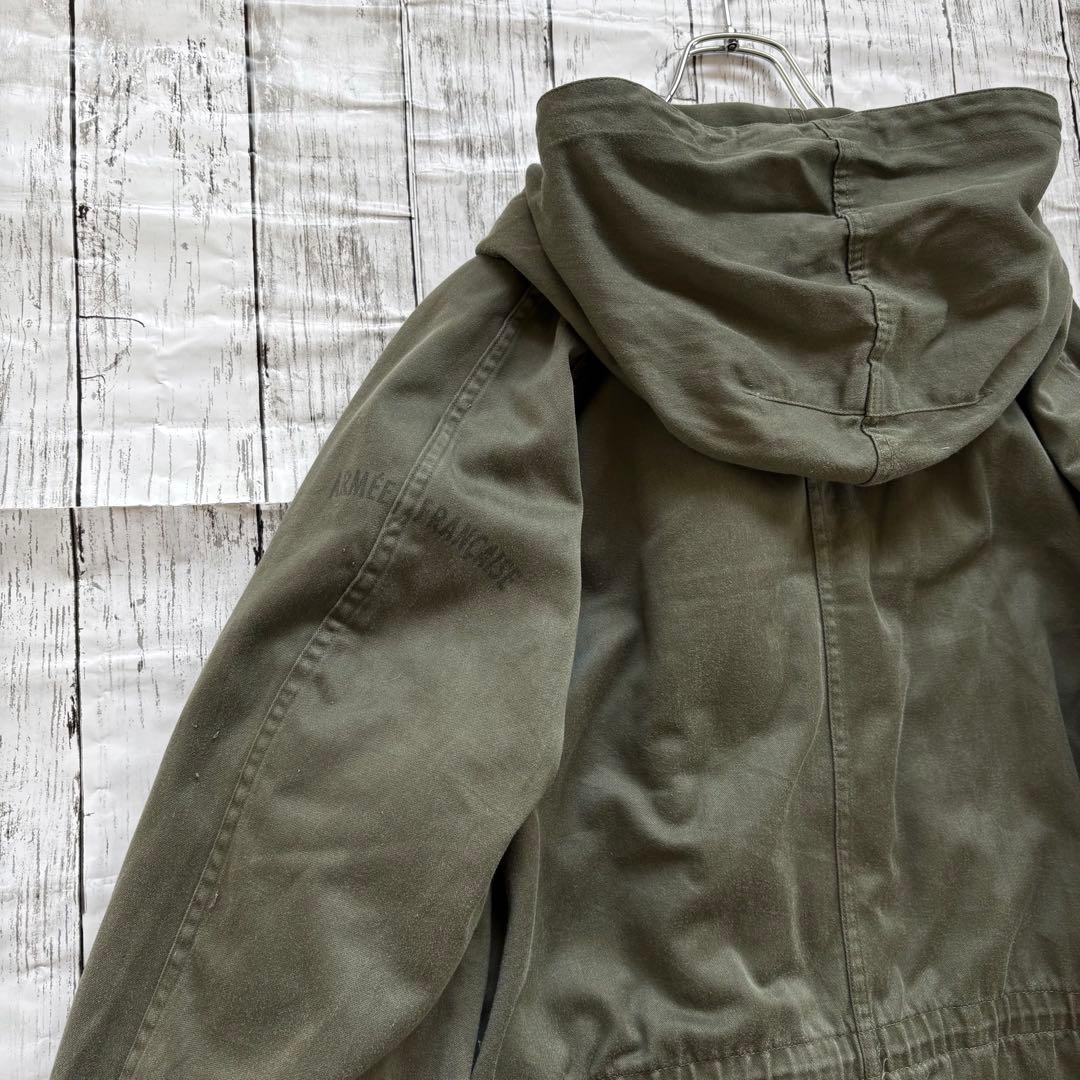 80s フランス軍 M64 フィールドパーカー モッズコート ライナー付き