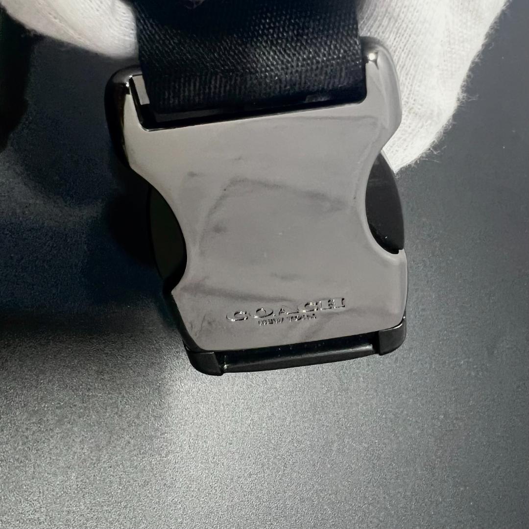 ✨正規品＆極美品‼️✨ コーチ エアリス シグネーチャー ボディバッグ グレー