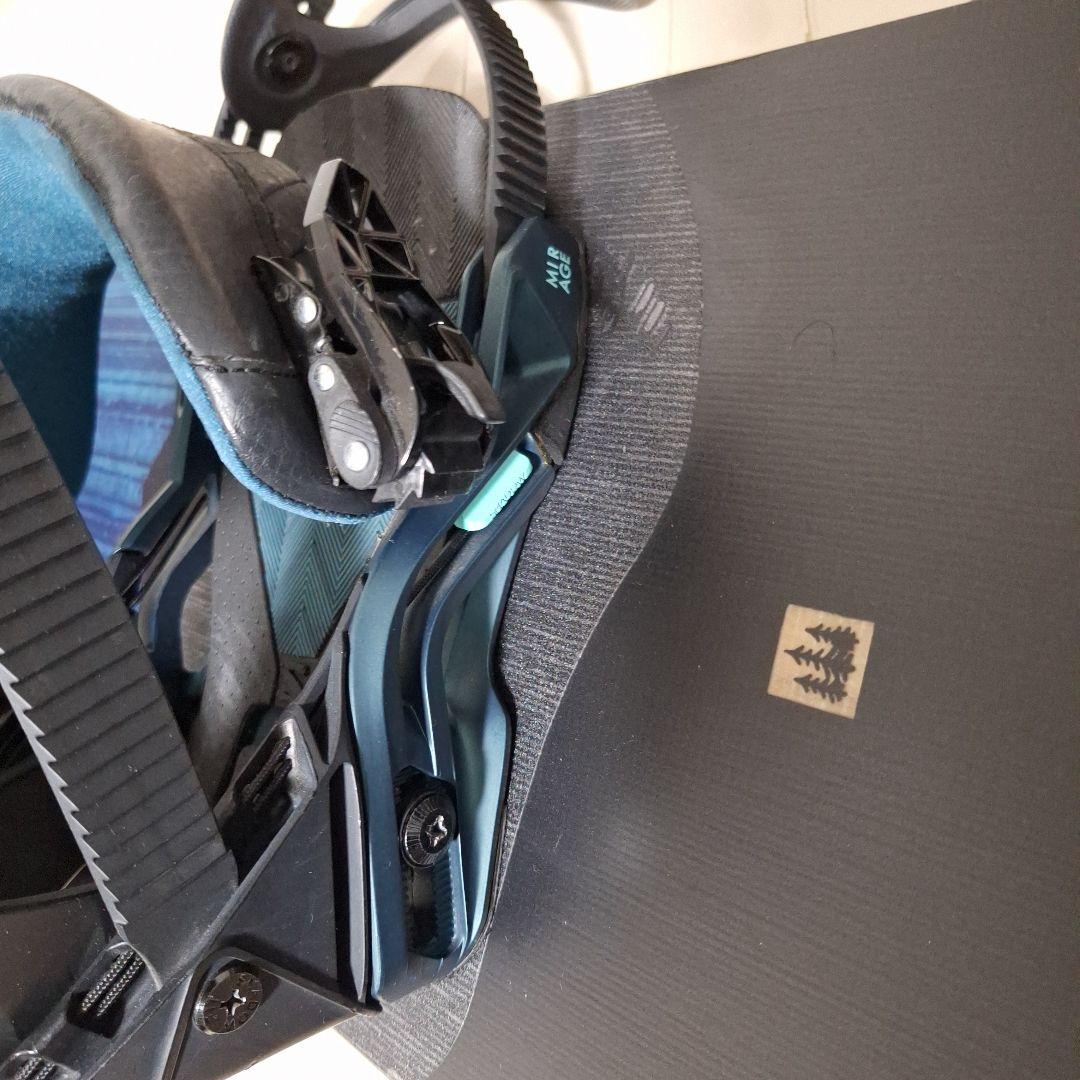 スノーボードセット　ナイデッカースコア149 サロモンミラージュS-M サイズ