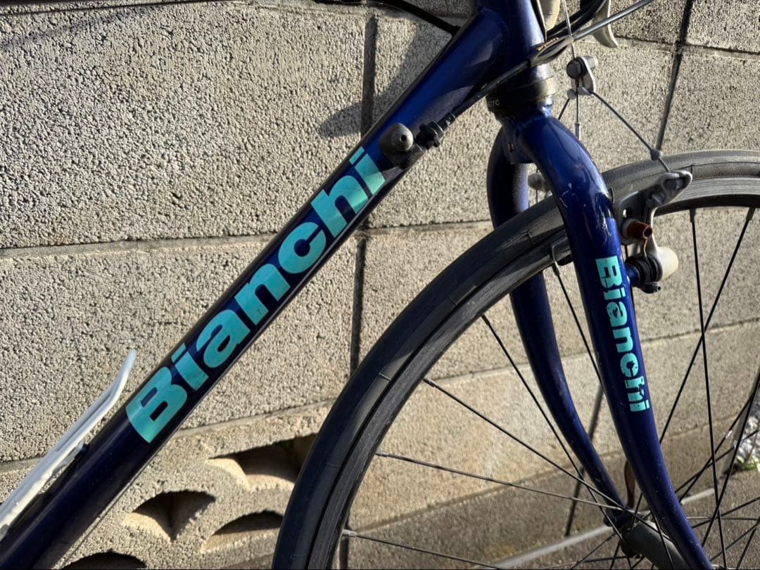Bianchi Lupo ロードバイク　クロモリ　送料無料　ティアグラ　フレーム