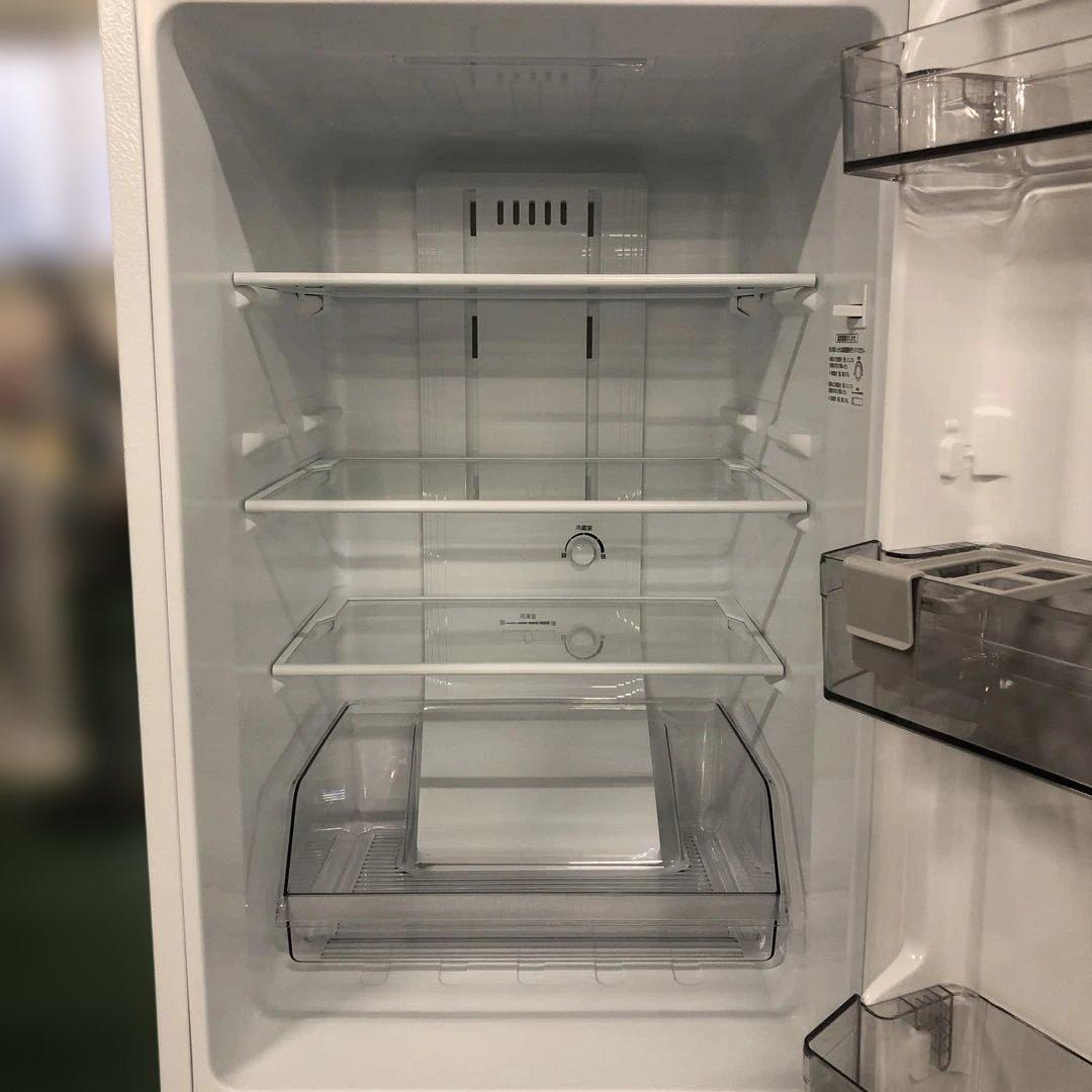 TOSHIBA 冷蔵庫 ホワイト GR-V15BS 2枚扉冷蔵庫 単身