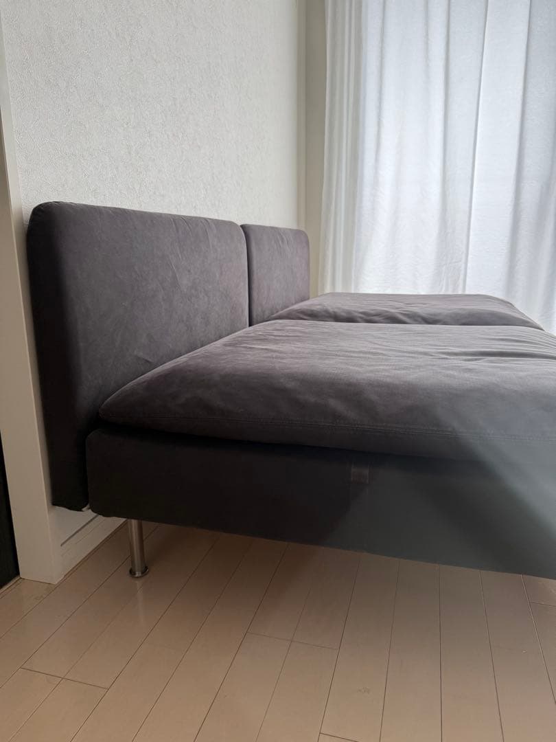 麻桜様用　IKEA SÖDERHAMN 1人掛けソファ ダークグレー