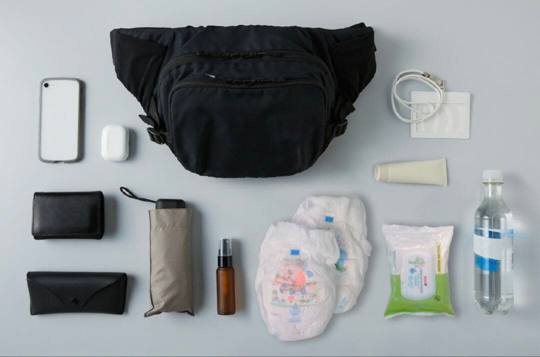 【1回使用・美品】ポルバンモア POLBAN MORE 3wayヒップシート