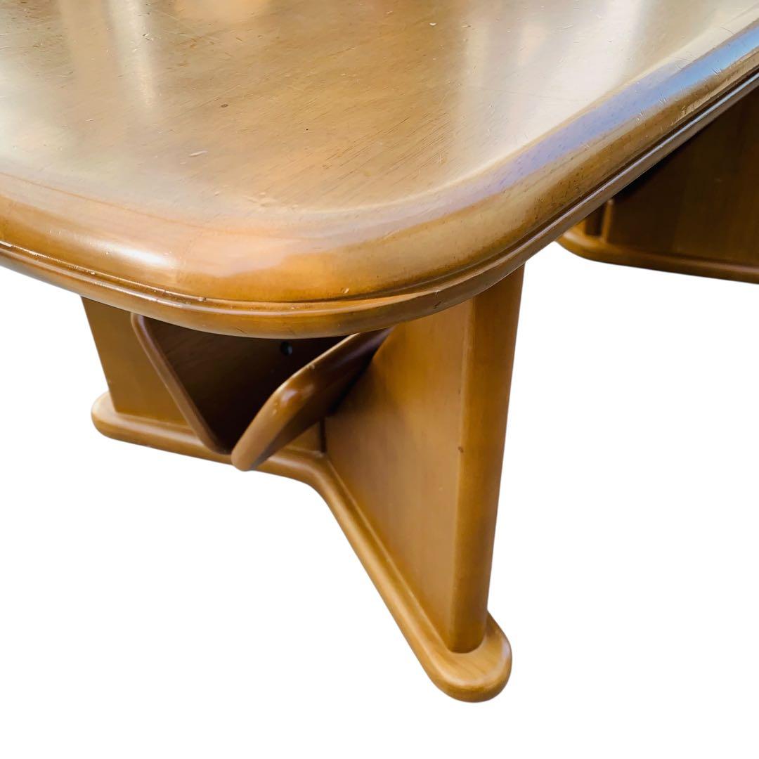 美品‼️maruniマルニセンターテーブル 天然木　ローテーブル　ラック