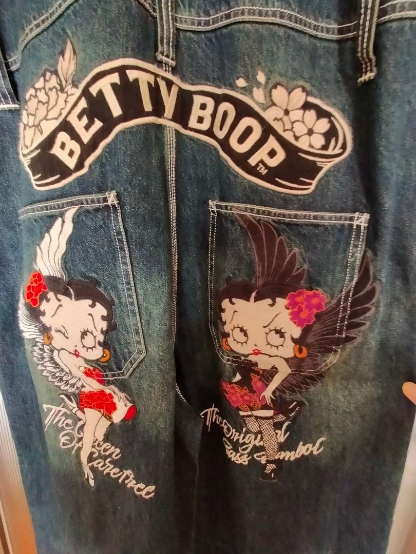 HARAKIRI ハラキリ Betty Boop ベティ コラボ オーバーオール
