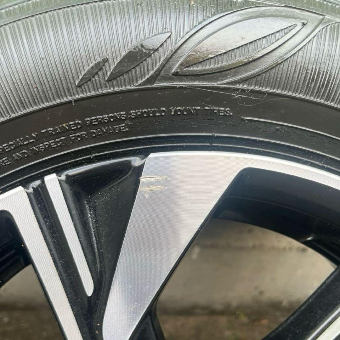 ダイハツ タントカスタム 純正14インチ アルミホイール タイヤ セット