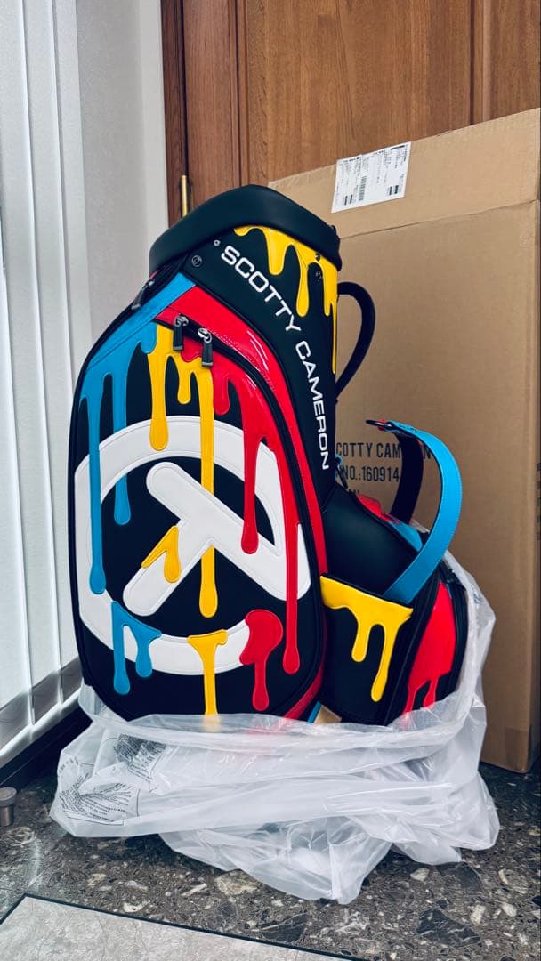 SK様お取引　限定品　2025 ツアーバック　ペイント　ドリップ