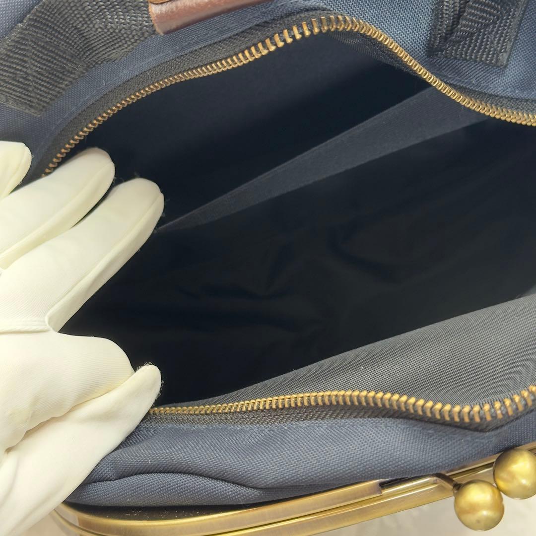 AYANOKOJIがま口ポシェット型 ボディバッグ【コーデュラ】