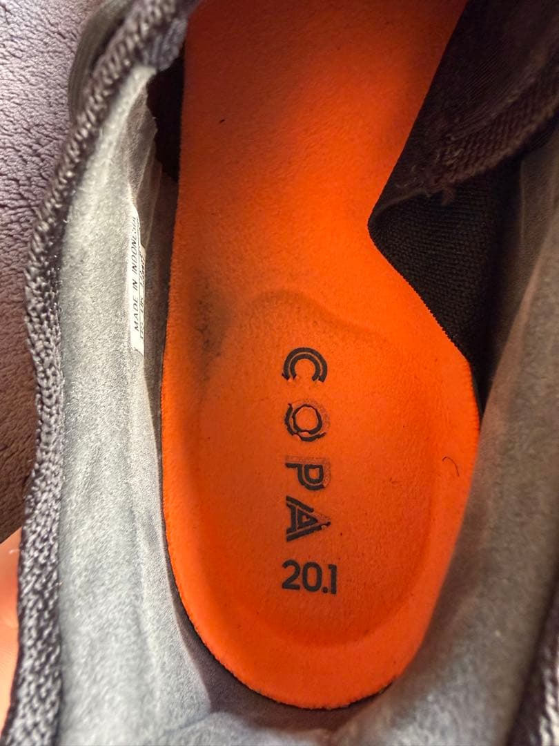 adidas COPA 28cmサッカーシューズ 黒/オレンジ