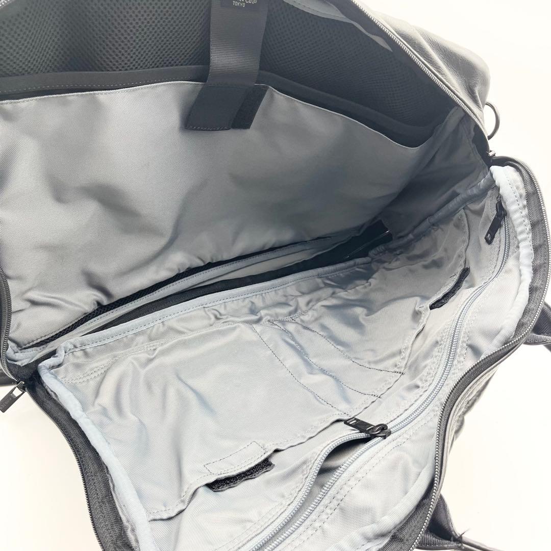 希少✨ ポーター リュック 3way レザー ビジネスバッグ A4可 ロコ型押し