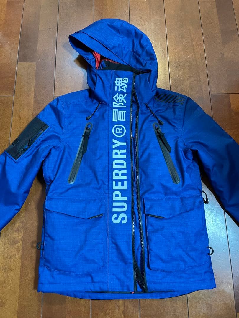 super dry スキーウェア スーパードライ 冒険魂 使用少