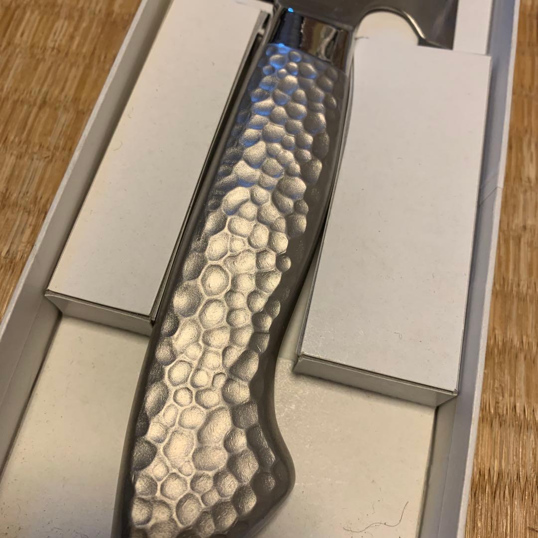 極上品　未使用　プロ用　刀舟　三徳包丁