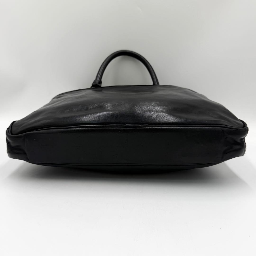 【専用】ウォームスクラフツ マニュフファクチ ビジネスバッグ レザー ブラック