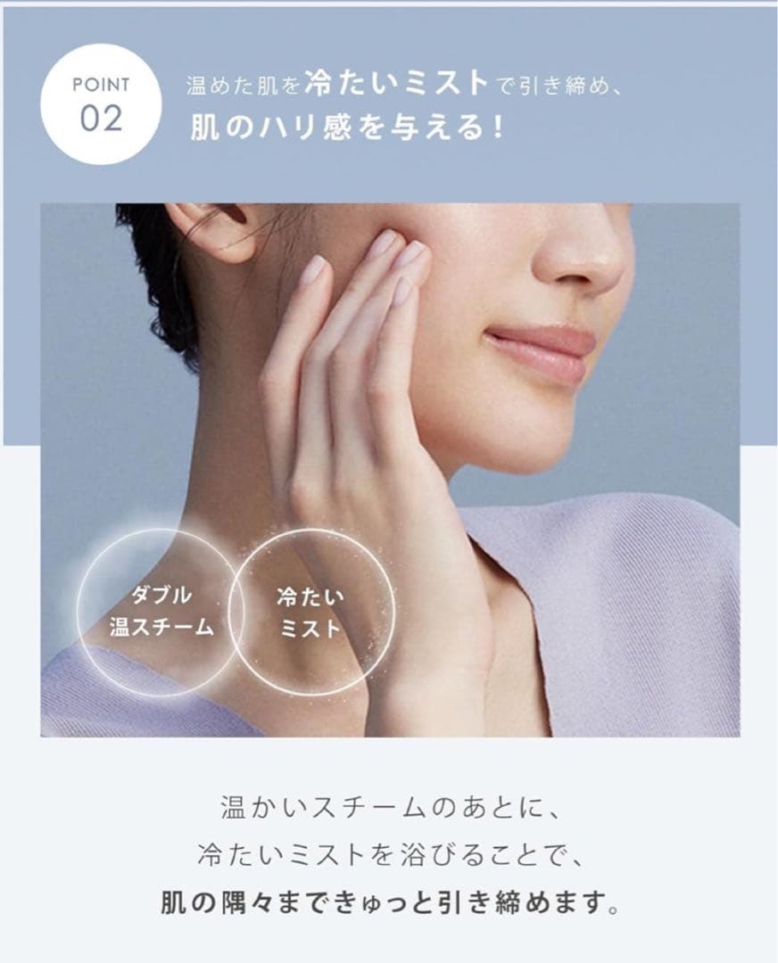 SALONIA PURE BRIGHT STEAMER グレー値下げします