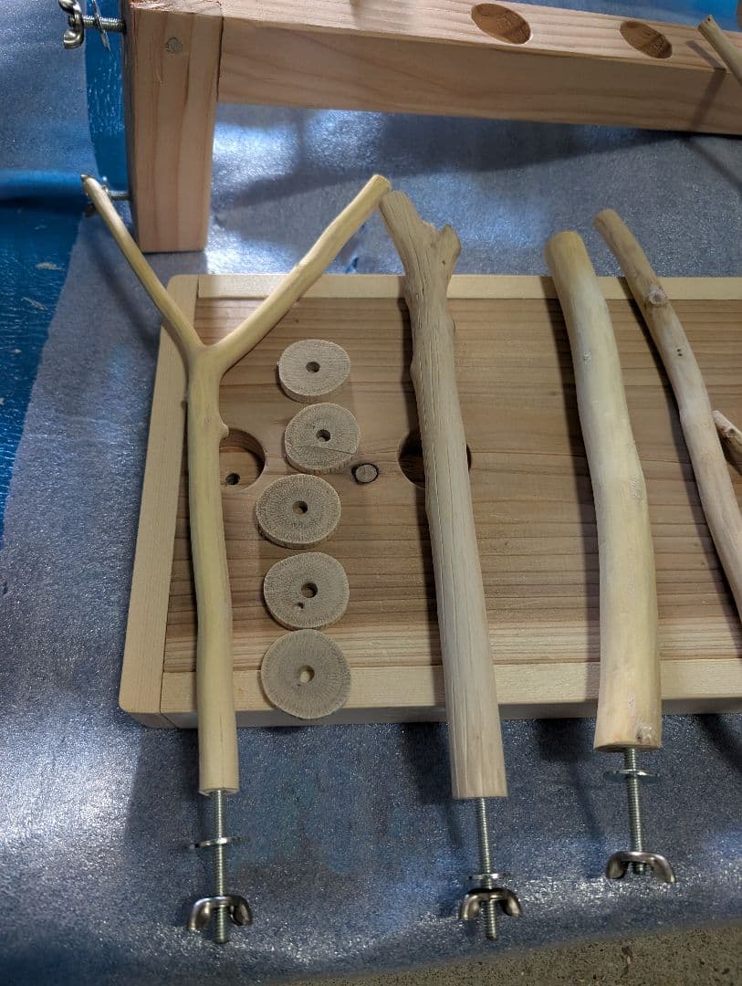 バードアスレチック32　(止まり木5本付き)