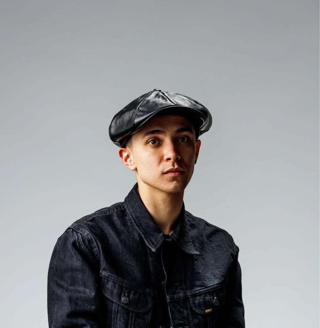 ReqHatter ラムレザーキャスケット