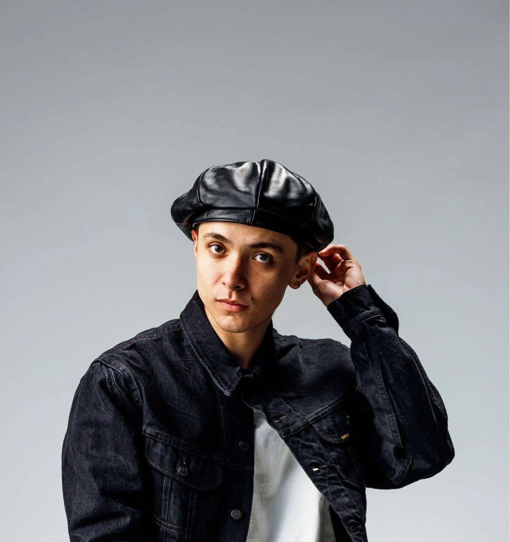 ReqHatter ラムレザーキャスケット