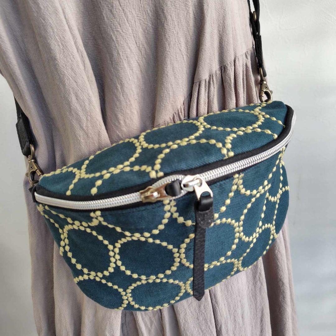 パ*リ様 ミナペルホネン/tambourine タンバリングリーン×クリーム/ボ