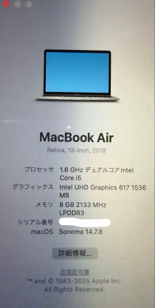 付属品欠品無!初期化後配送!! Mac Book Air・Magic Mouse